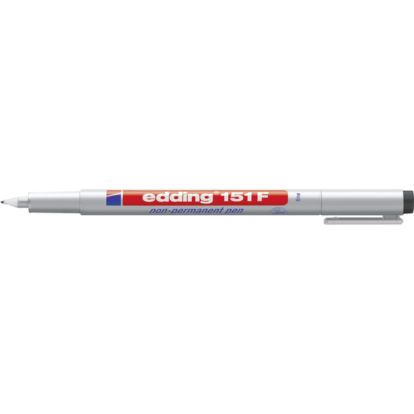 Edding Folienstift 151 F non-permanent pen 4-151001 Schwarz
