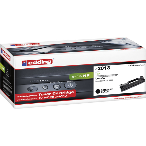 Edding EDD-2013 Tonerkassette ersetzt HP 35A, CB435A Schwarz 1500 Seiten Kompatibel Toner