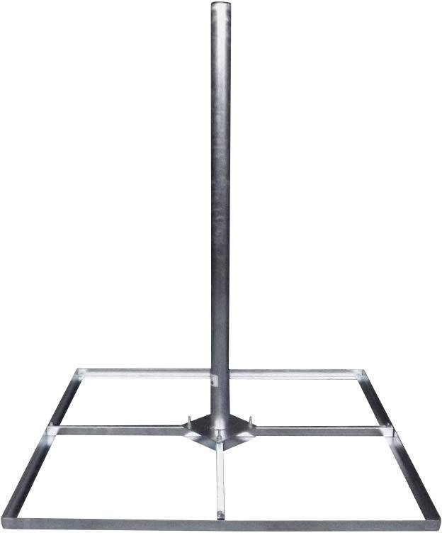 Smart TS100 SAT-Standfuß Produktabmessung, Ø: 50mm Silber