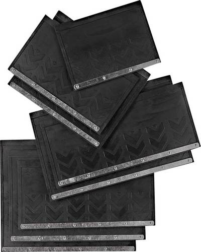 Petex SM040 410 012 Schmutzfänger Gummi (Natur) (B x H) 500 mm x 400 mm