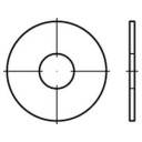 TOOLCRAFT Kotflügelscheiben 6.4 mm 30 mm Edelstahl A2 100 St. 1069840