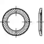 Alstertaler Schrauben & Präzisionsteile Sperrzahnscheiben 3 mm 5.5 mm Edelstahl A2 2000 St. 1069873 Alstertaler Schrauben & Präzisionsteile Sperrzahnscheiben 3 mm 5.5 mm Edelstahl A2 2000 St. 1069873