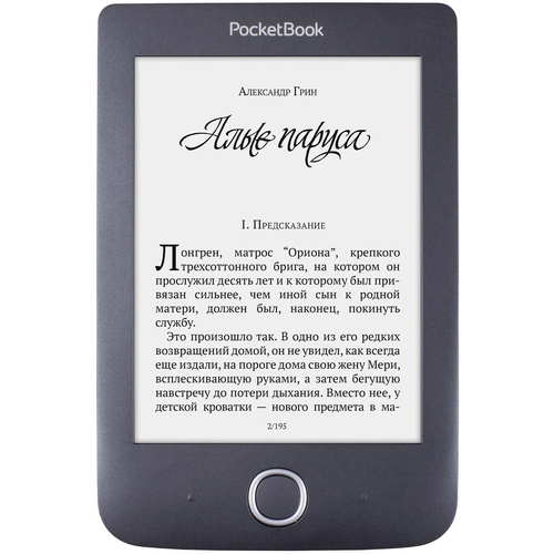 PocketBook Pocketbook Basic 3 black eBook-Reader 15.2 cm (6 Zoll) Schwarz