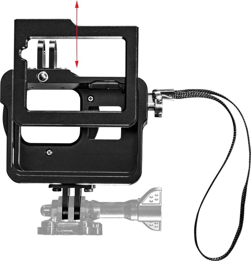 Mantona MagicAluCage HERO5 Black Gehäuse