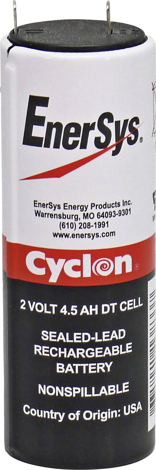 EnerSys Hawker Cyclon DT 0860-0004 Bleiakku 2 V 4.5 Ah Blei-Vlies (AGM) (Ø x H) 34 mm x 103 mm Flac