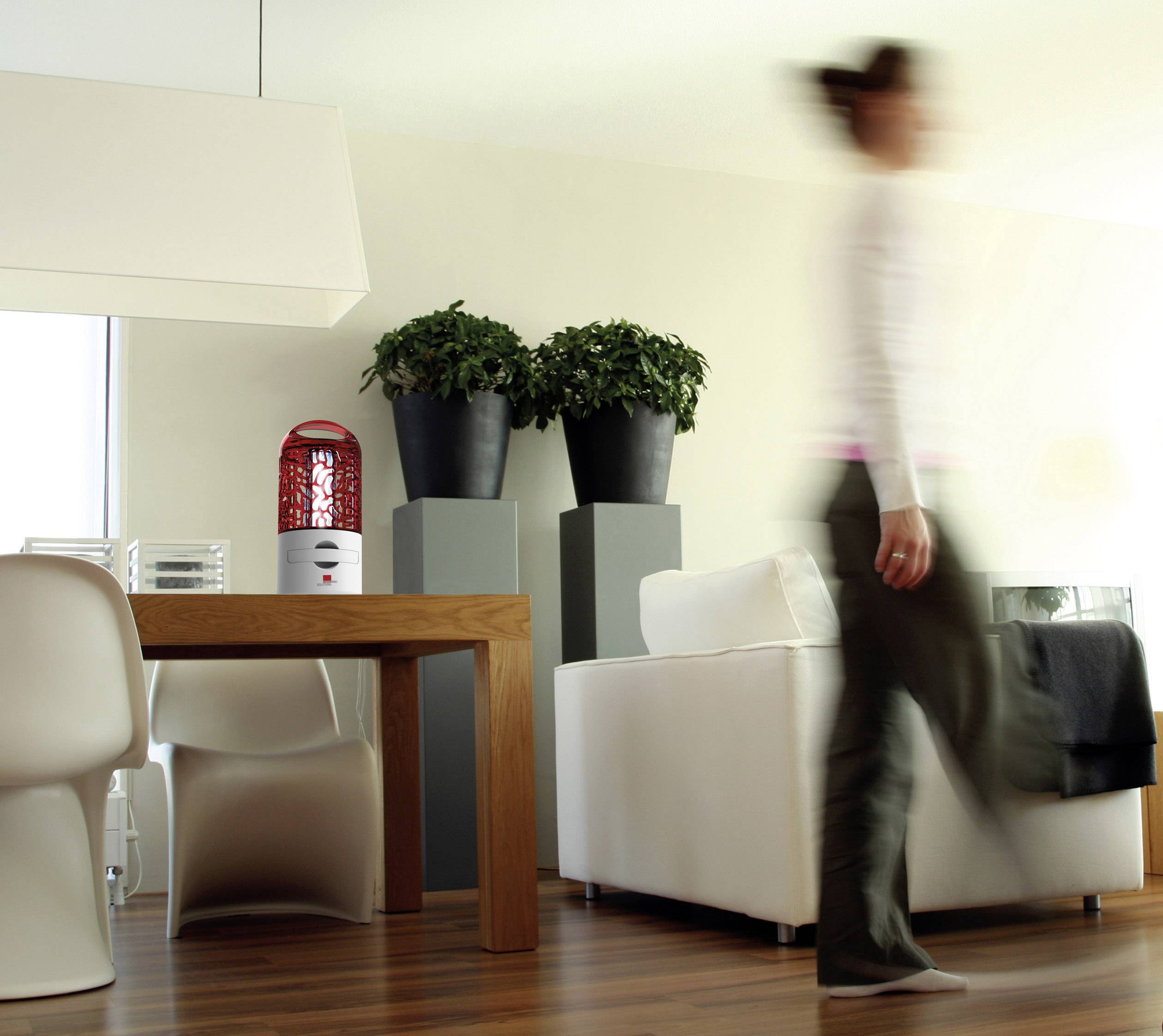 Swissinno Premium 10W 1 245 001 UV-Insektenfänger UV-Licht, Stromgitter 10W (Ø x H) 115mm x 260mm Weiß, Rot 1St.