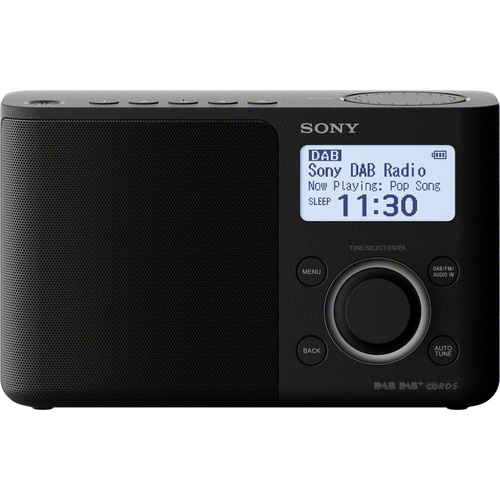 Sony XDR-S61D Kofferradio DAB+, UKW AUX Schwarz