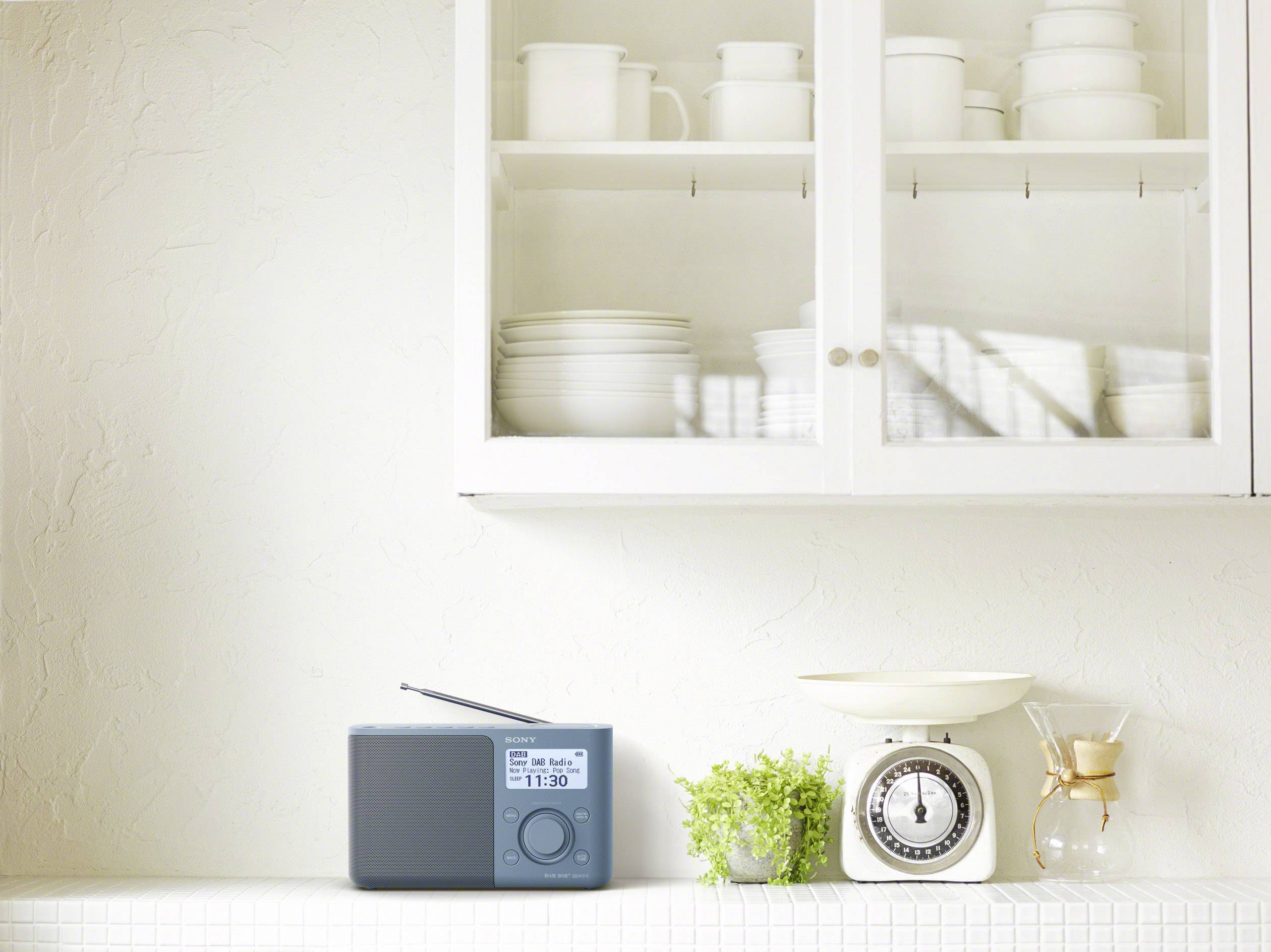 Sony XDR-S61D Kofferradio DAB+, UKW AUX   Blau