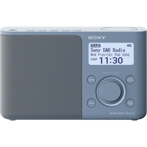 Sony XDR-S61D Kofferradio DAB+, UKW AUX Blau