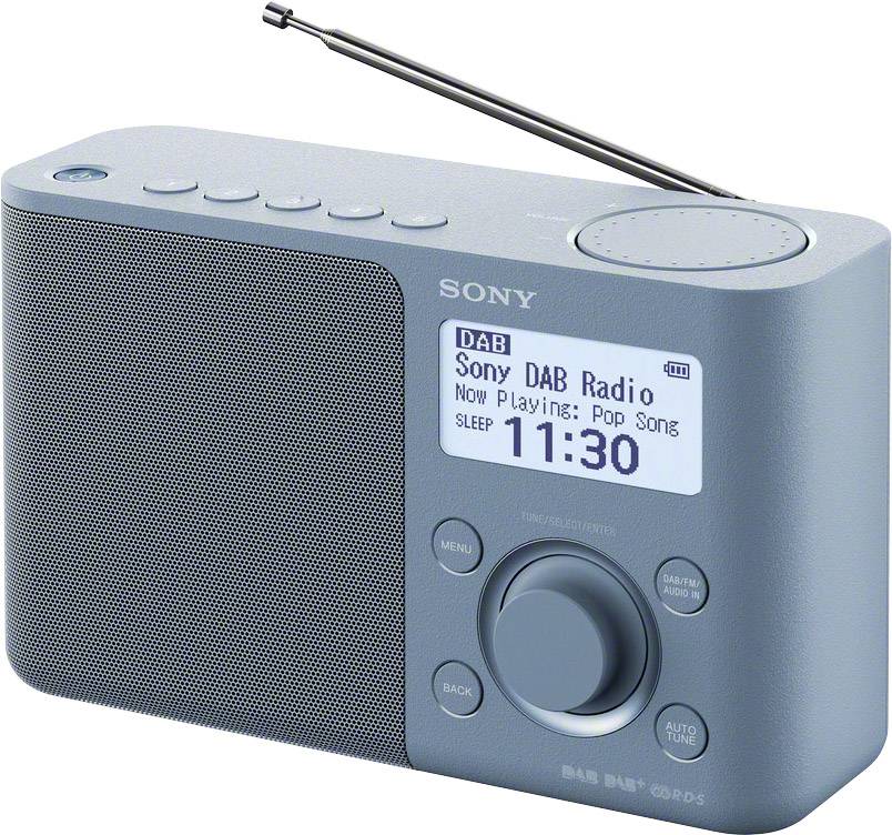 Sony XDR-S61D Kofferradio DAB+, UKW AUX   Blau