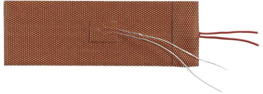 Thermo TECH Silikon Heizfolie selbstklebend 24 V/DC, 24 V/AC 100W Schutzart IPX7 (L x B) 150mm x 50mm