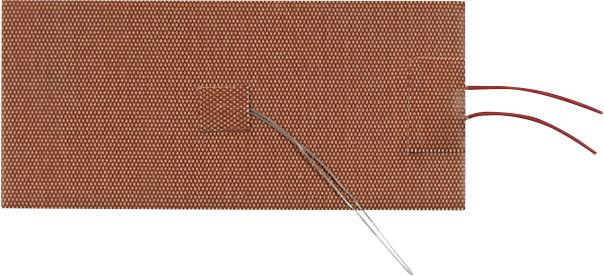 Thermo TECH Silikon Heizfolie selbstklebend 24 V/DC, 24 V/AC 200W Schutzart IPX7 (L x B) 200mm x 100mm