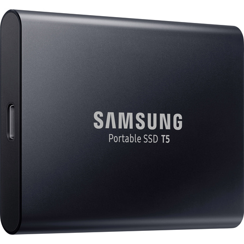 Samsung Portable T5 2 TB External SSD hard drive USB-C™ USB 3.2 (Gen 2) Jet black MU-PA2T0B/EU