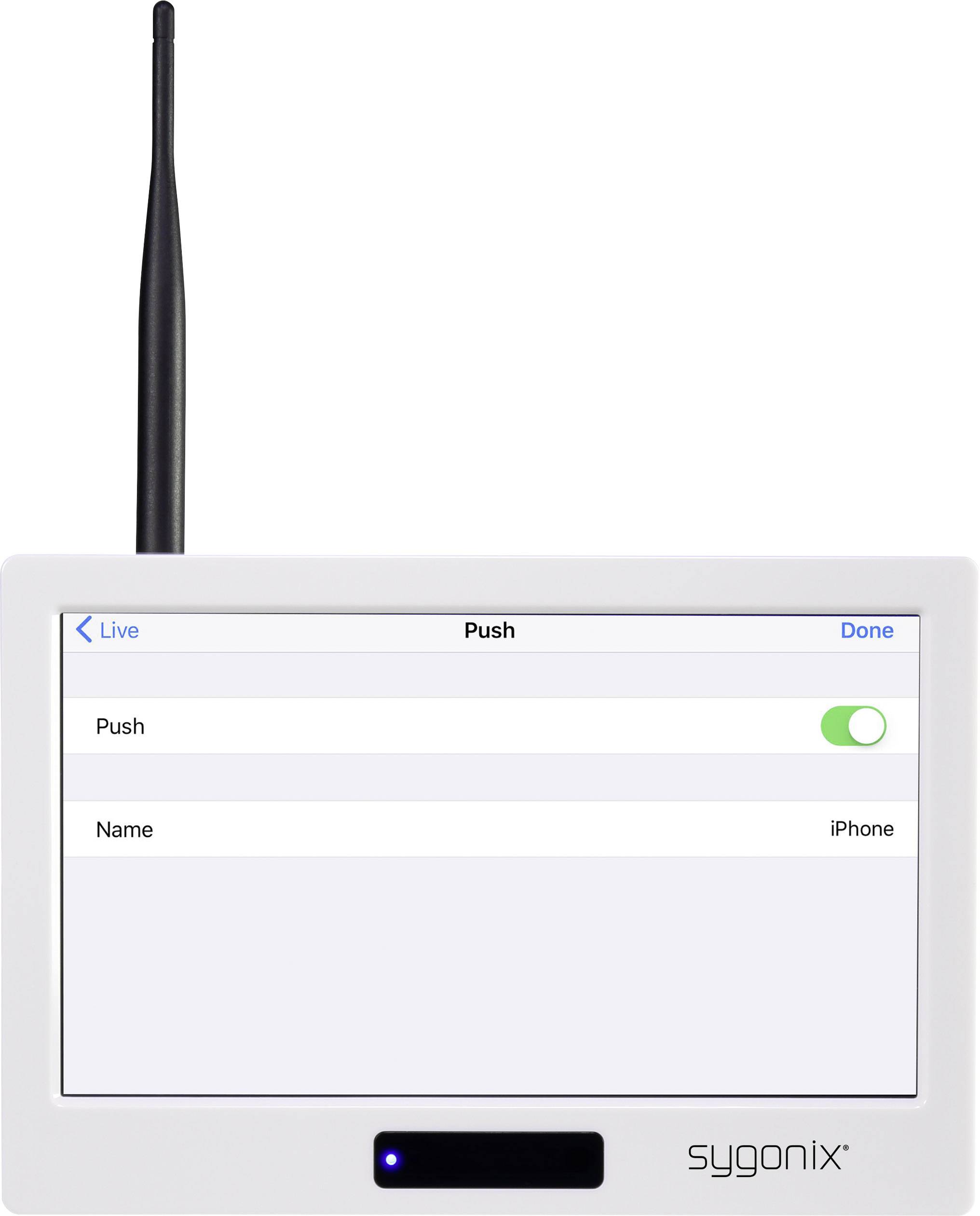 Sygonix  1594378 Funk-Überwachungskamera-Set  mit 1 Kamera   2.4 GHz