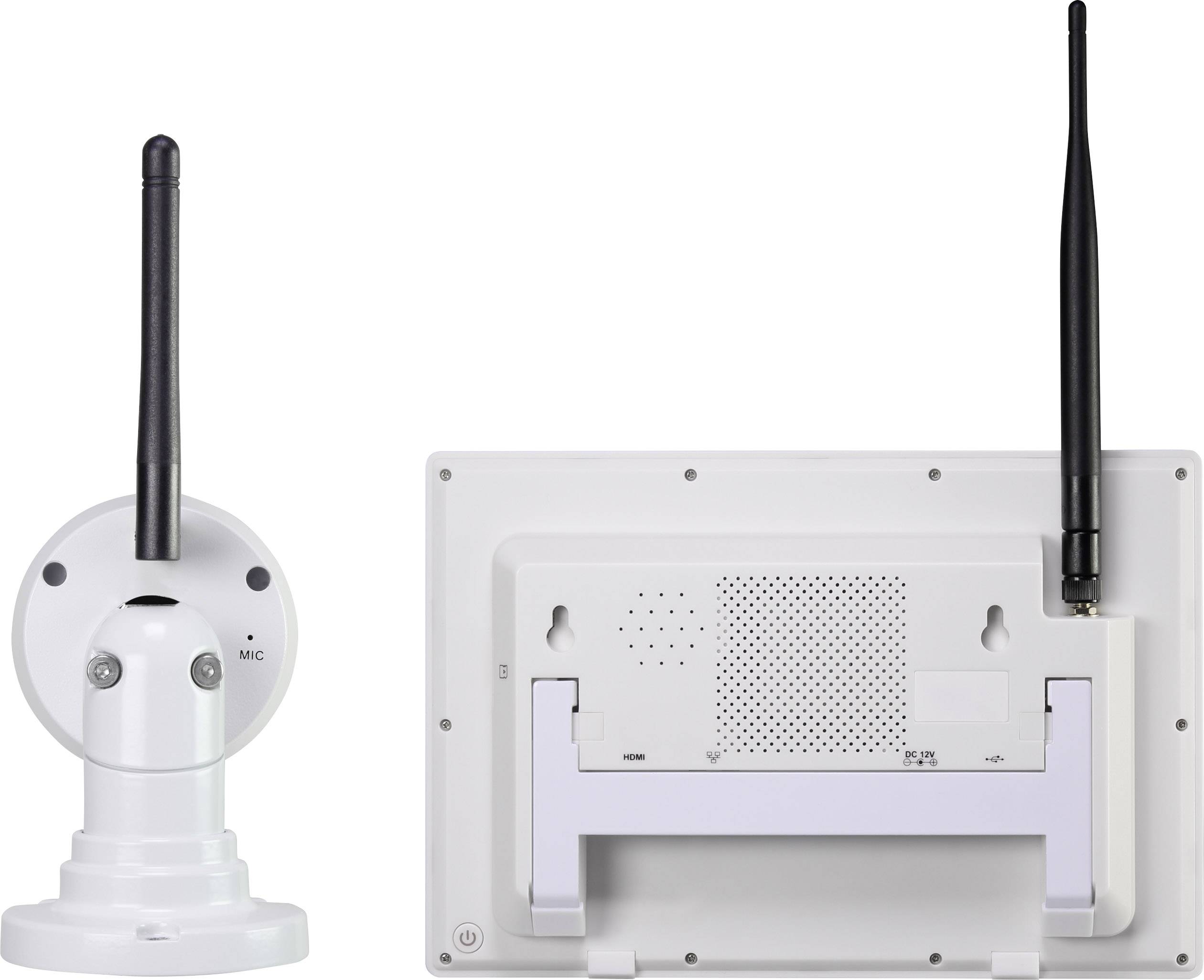 Sygonix  1594378 Funk-Überwachungskamera-Set  mit 1 Kamera   2.4 GHz