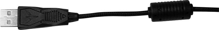 LogiLink ID0155 Gaming-Mauspad Beleuchtet Schwarz