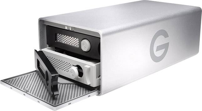 G-Technology Externes Multi-Festplatten-System 12TB G-Raid Removable Silber Thunderbolt