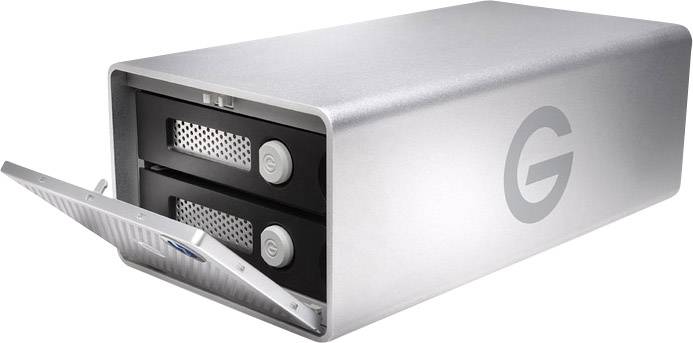 G-Technology Externes Multi-Festplatten-System 12TB G-Raid Removable Silber Thunderbolt