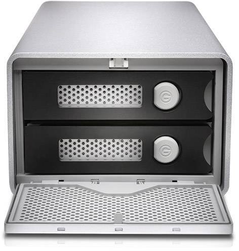 G-Technology Externes Multi-Festplatten-System 12TB G-Raid Removable Silber Thunderbolt