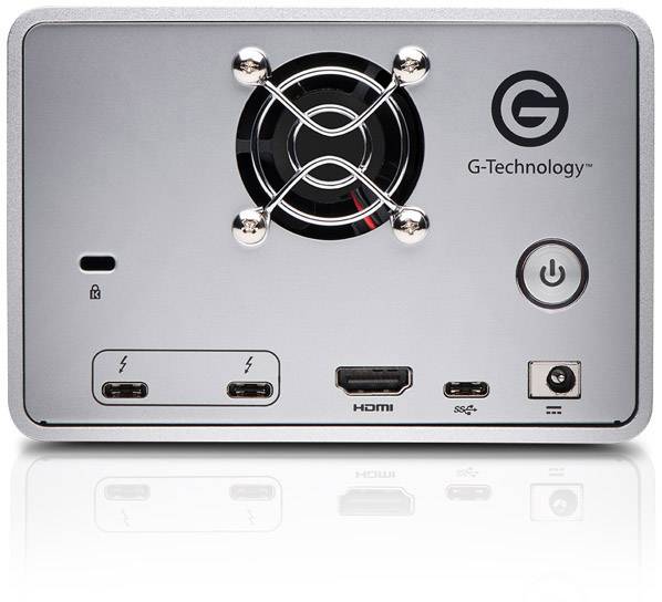 G-Technology Externes Multi-Festplatten-System 12TB G-Raid Removable Silber Thunderbolt