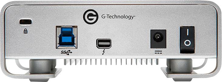 G-Technology G-Drive Thunderbolt Externe Festplatte 8.9cm (3.5 Zoll) 8TB Silber Thunderbolt, USB 3.0 Aluminium Gehäuse