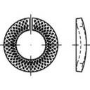 TOOLCRAFT Sperrkantringe 12.7mm 8mm Federstahl verzinkt 1000 St. 159462