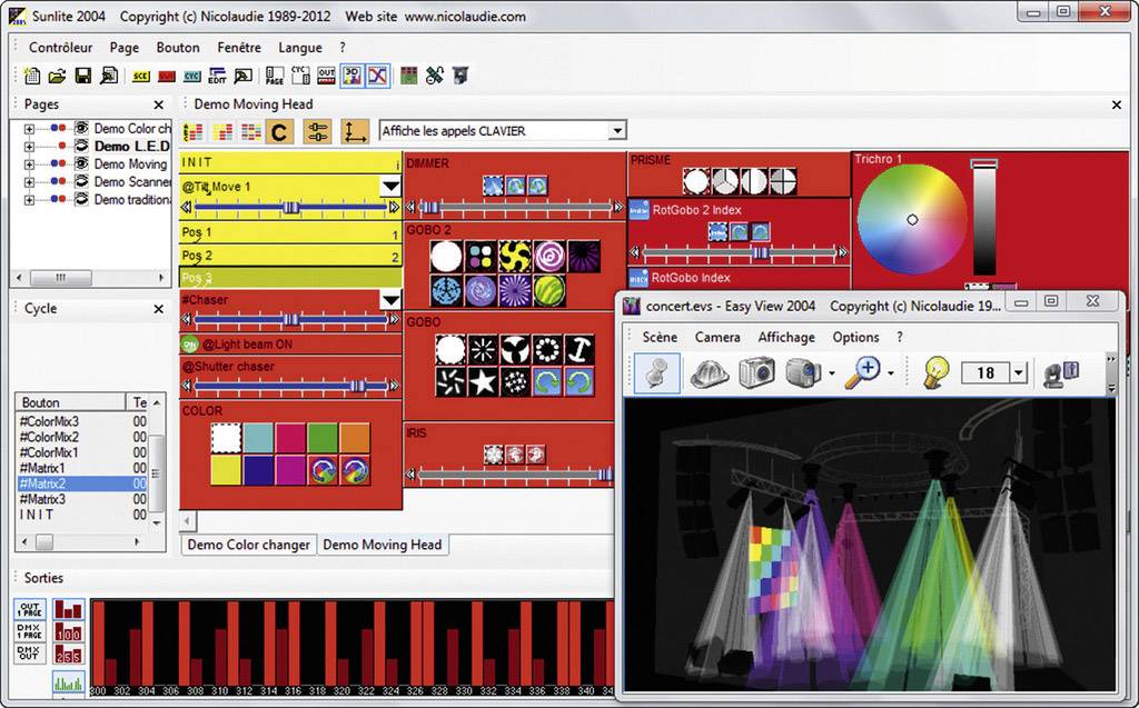 SUSHI-DS DMX Controller