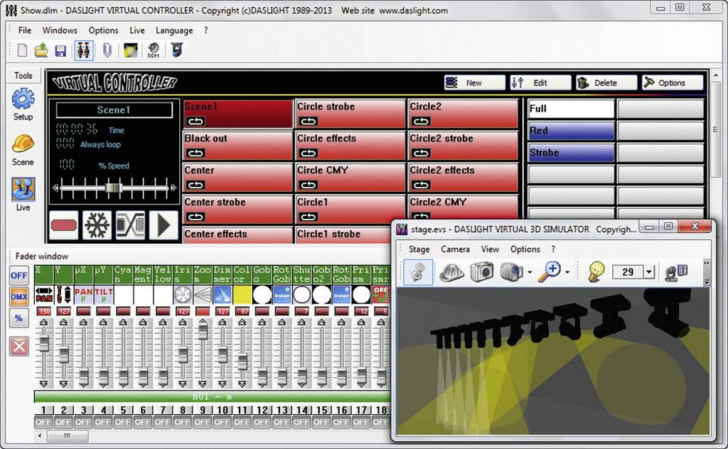 SUSHI-DS DMX Controller