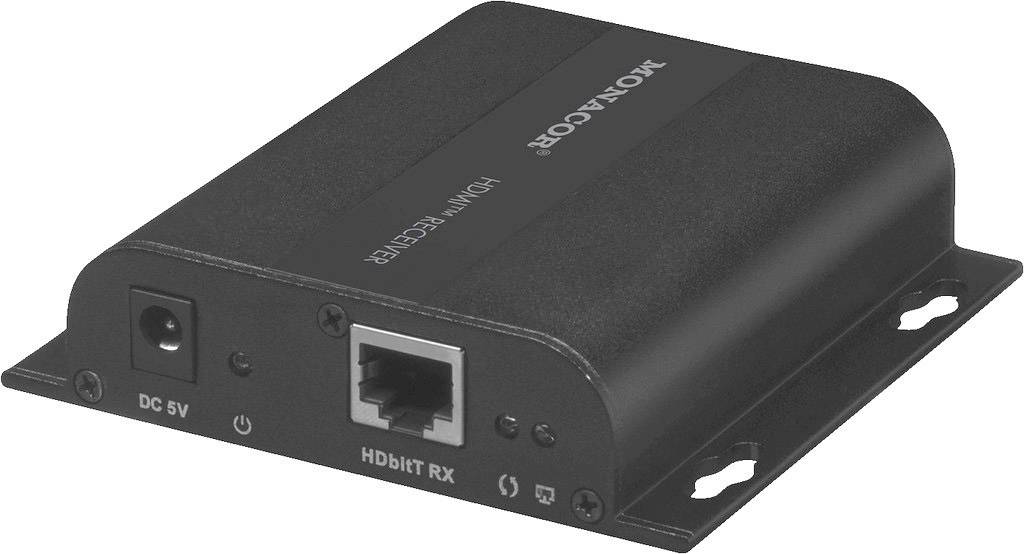 Monacor INS-100R LAN (10/100MBit/s) Zusatzempfänger über Netzwerkkabel RJ45 100m