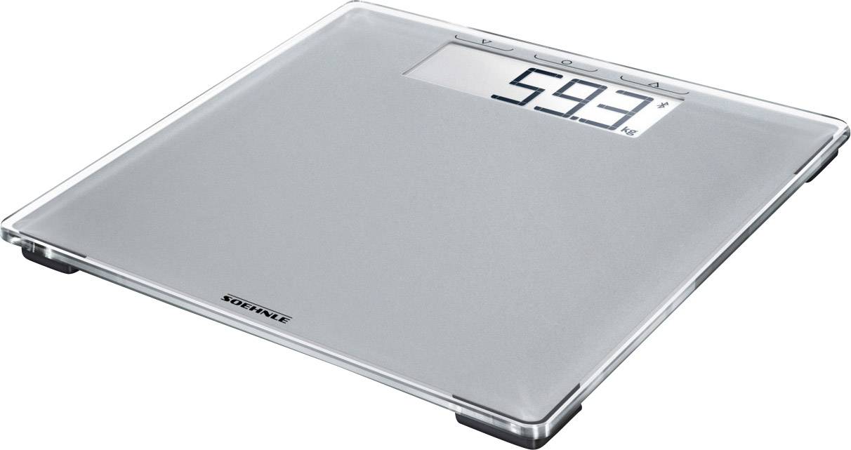 Soehnle Style Sense Connect 100 Digitale Personenwaage Wägebereich (max.)=180 kg Grau Mit Bluetooth