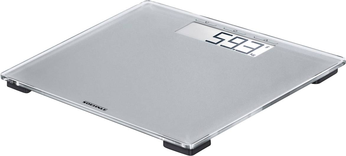 Soehnle Style Sense Connect 100 Digitale Personenwaage Wägebereich (max.)=180 kg Grau Mit Bluetooth