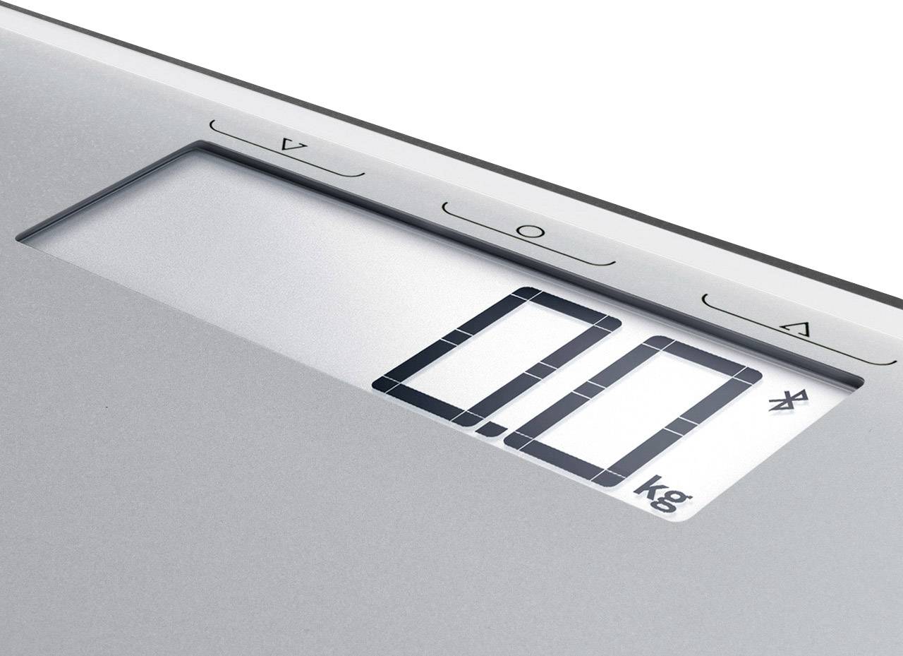 Soehnle Style Sense Connect 100 Digitale Personenwaage Wägebereich (max.)=180 kg Grau Mit Bluetooth