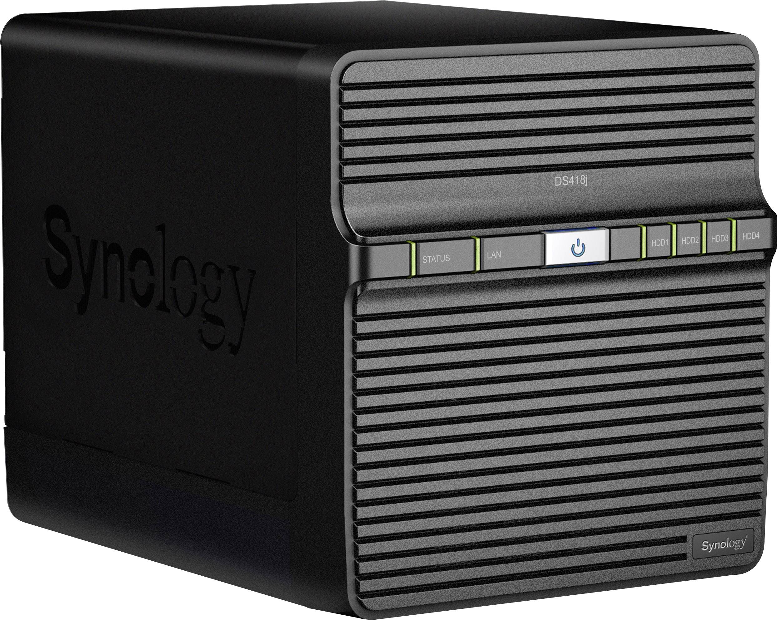 Synology DiskStation DS418j NAS-Server Gehäuse 4 Bay DS418J