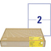 Avery-Zweckform 8018-300 Adress-Etiketten 199.6 x 143mm Papier Weiß 600 St. Permanent haftend Tintenstrahldrucker, Laserdrucker