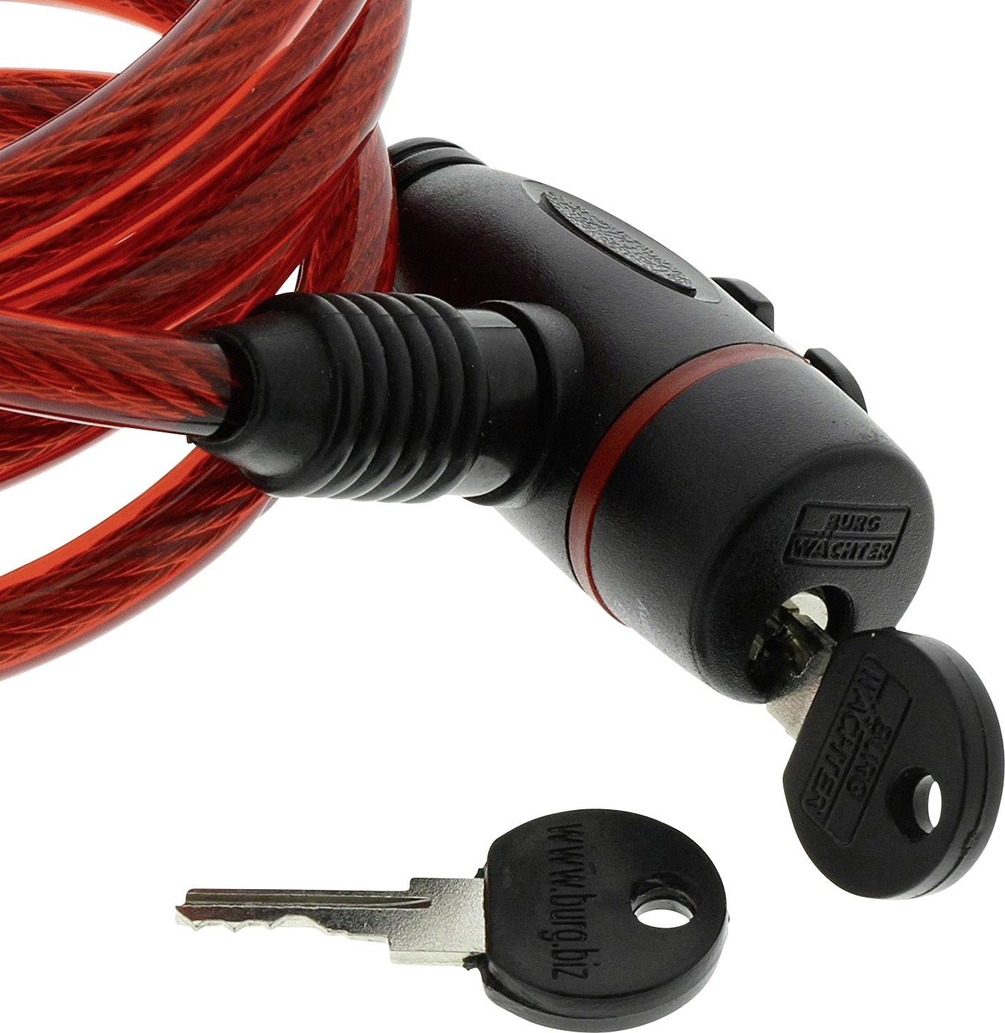 Burg Wächter 1260 150 Spiralkabelschloss Schlüsselschloss