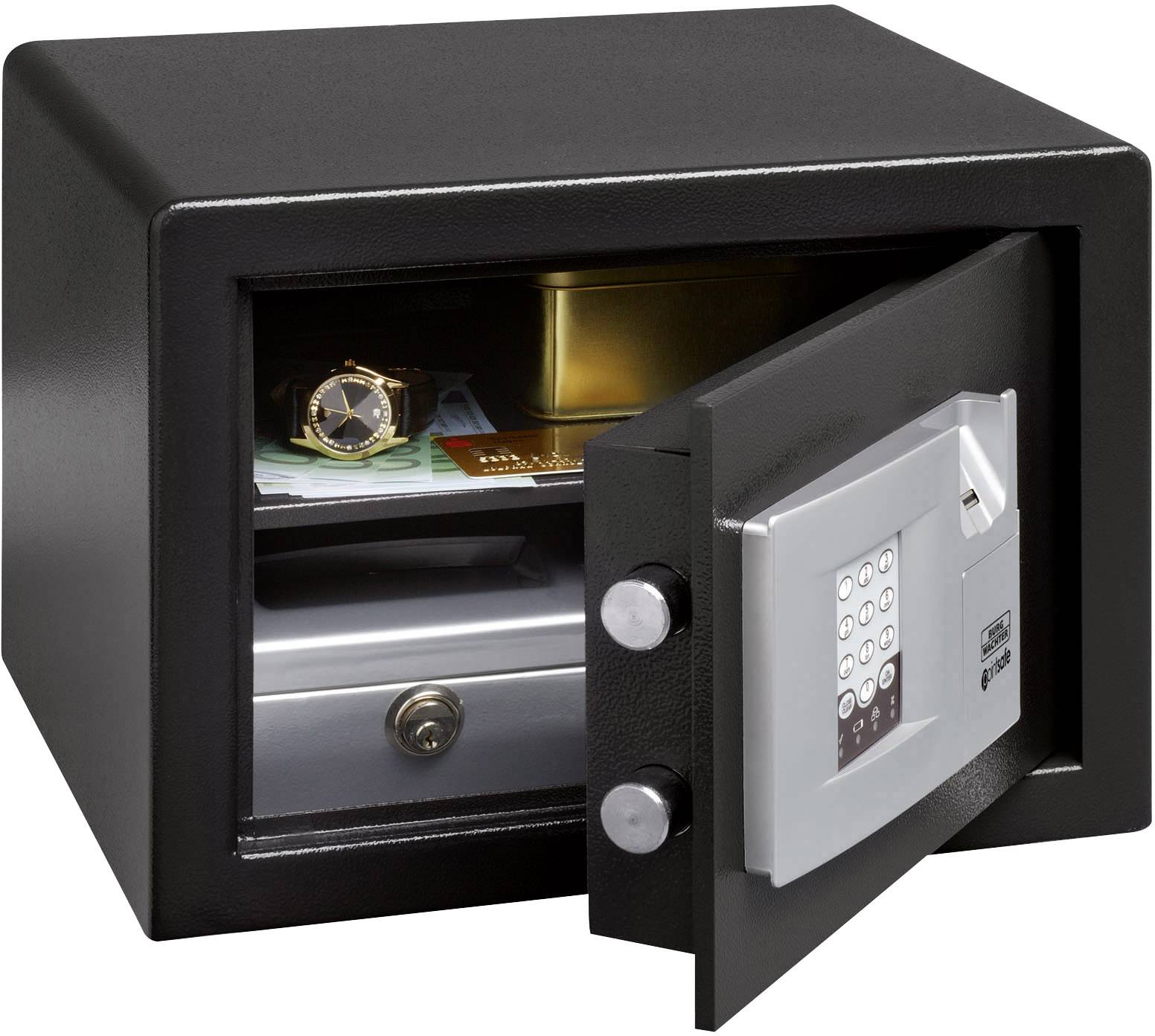 Burg Wächter 35390 PointSafe P 2 E FS Tresor Fingerabdruckschloss, Zahlenschloss