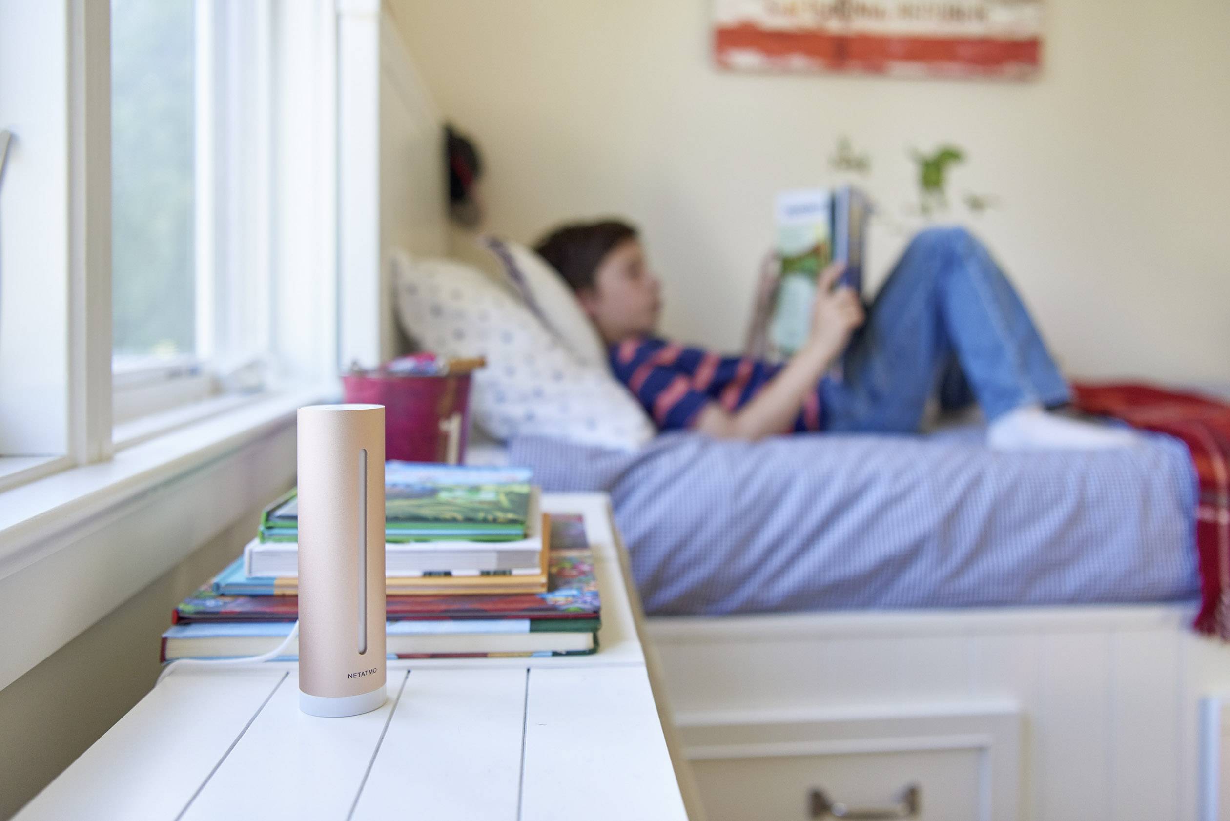 Netatmo Healthy Home Coach NE1020ZZ Thermo-/Hygrometer App basierend