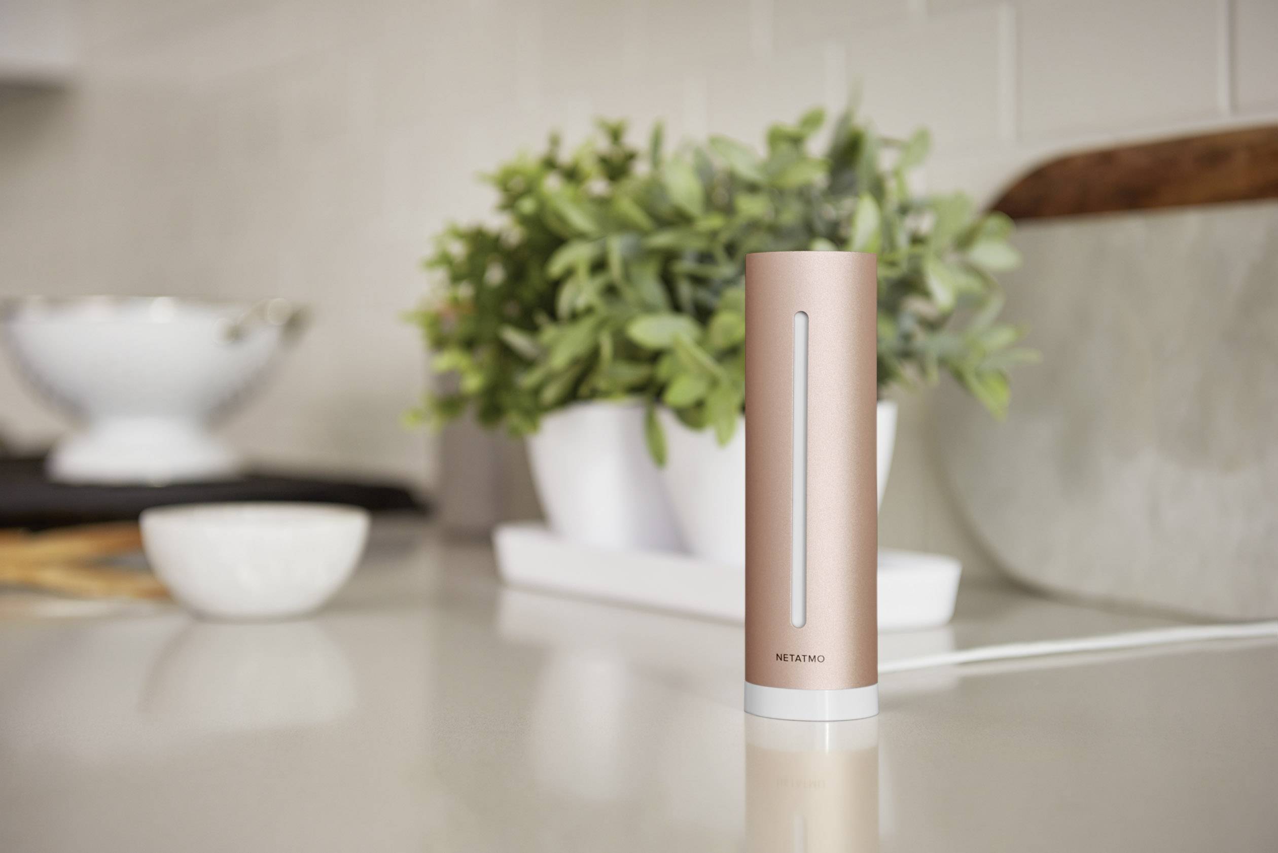 Netatmo Healthy Home Coach NE1020ZZ Thermo-/Hygrometer App basierend