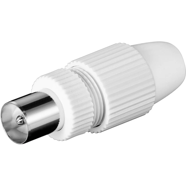goobay Koax Quick Stecker mit Klemmbefestigung Kunststoff (Bulk) goobay Koax Quick Stecker mit Klemmbefestigung Kunststoff (Bulk)