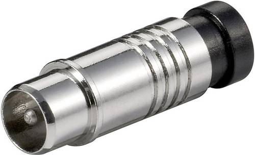 Goobay Koax Kompressions-Stecker Kabel-Durchmesser: 7mm
