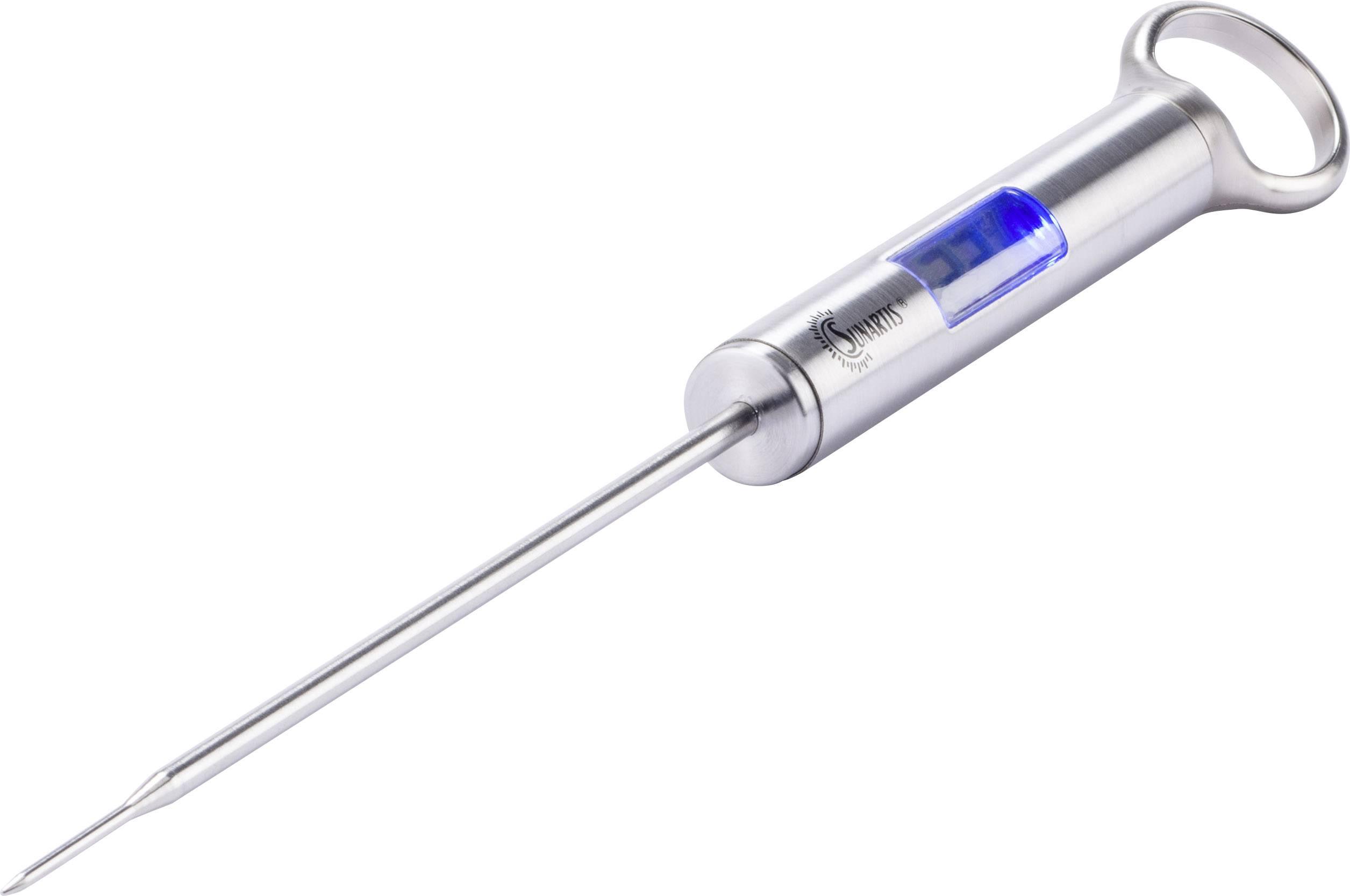 MINGLE 1595428 Küchen-Thermometer Backen, Braten, Grillgut, °C /°F-Anzeige