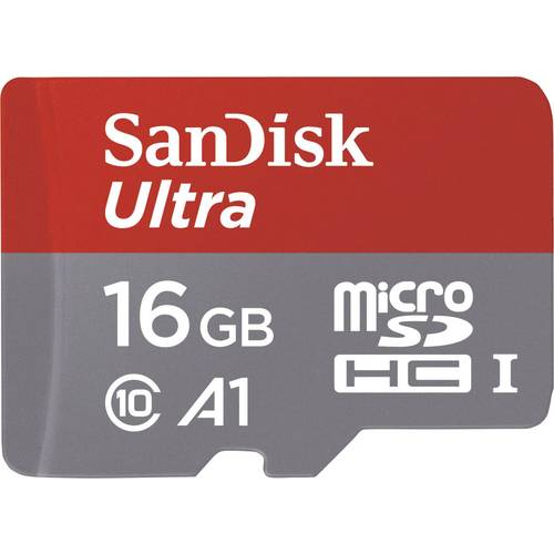 SanDisk Ultra® microSDHC-Karte 16GB Class 10, UHS-I A1 SanDisk Ultra® microSDHC-Karte 16GB Class 10, UHS-I A1