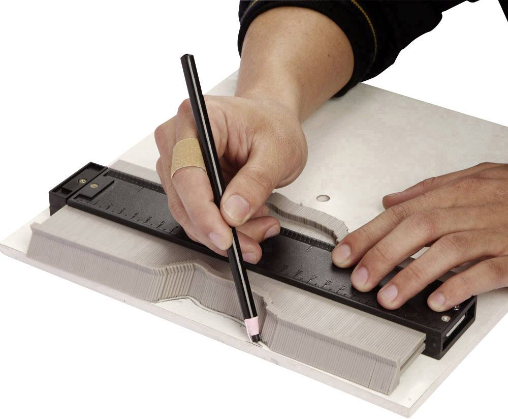 TOOLCRAFT 1595613 Profillehre 254mm (max)