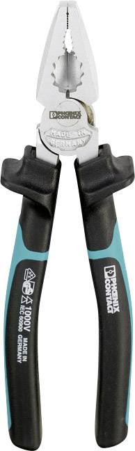 Phoenix Contact 1212808 VDE Kombizange 180mm DIN EN 60900, DIN ISO 5745