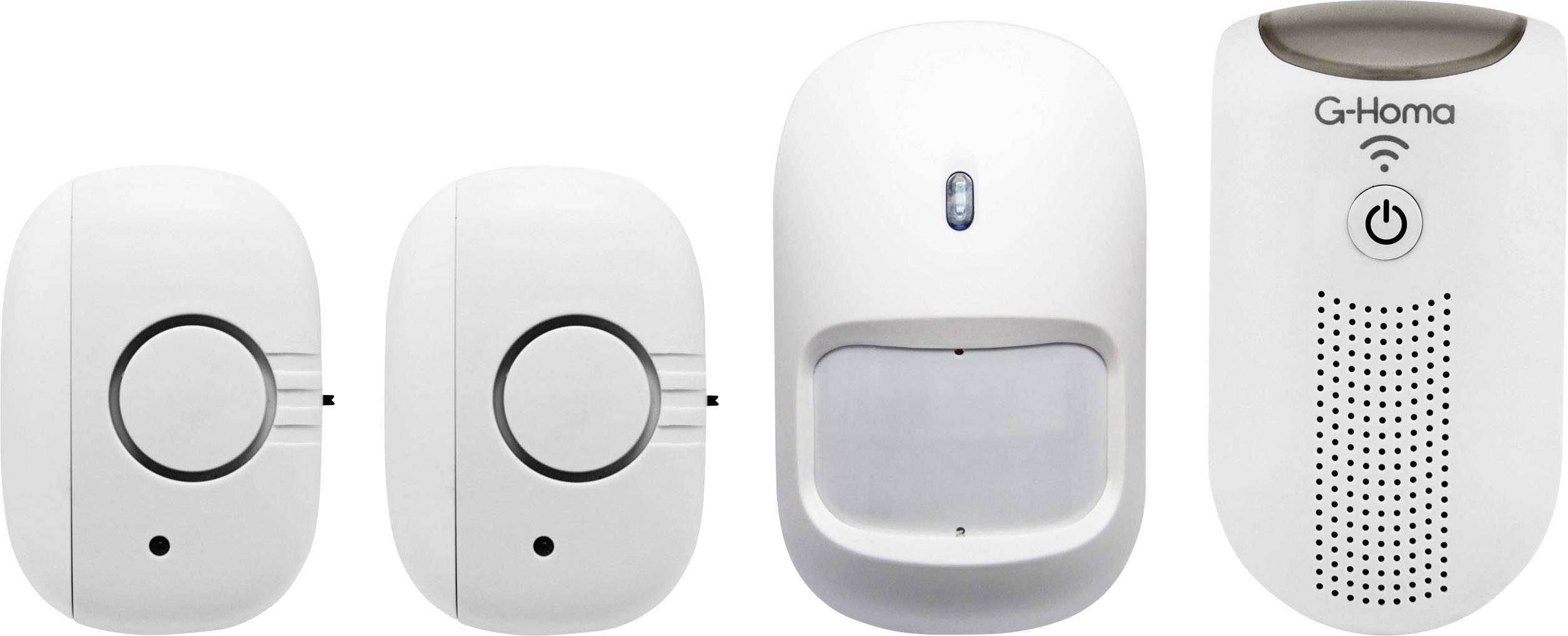 G-Homa Mini-Alarmanlage mit WLAN 80 dB EMW302WF-HS