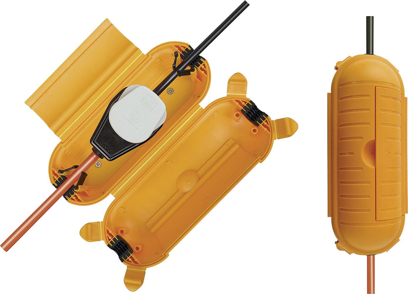 Brennenstuhl 1160440 Steckerbox Gelb