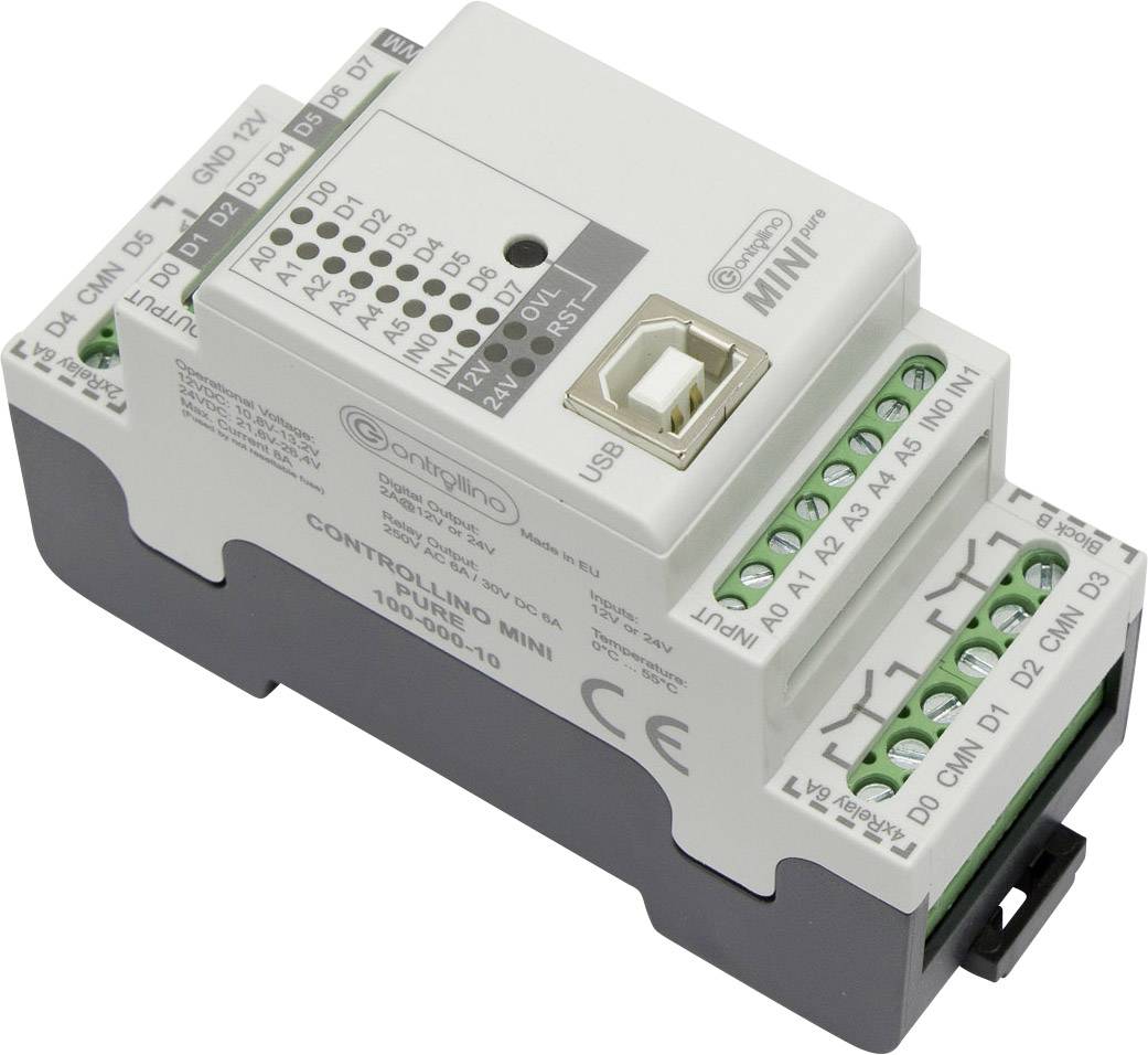 Controllino MINI pure 100-000-10 SPS-Steuerungsmodul 12 V/DC, 24 V/DC