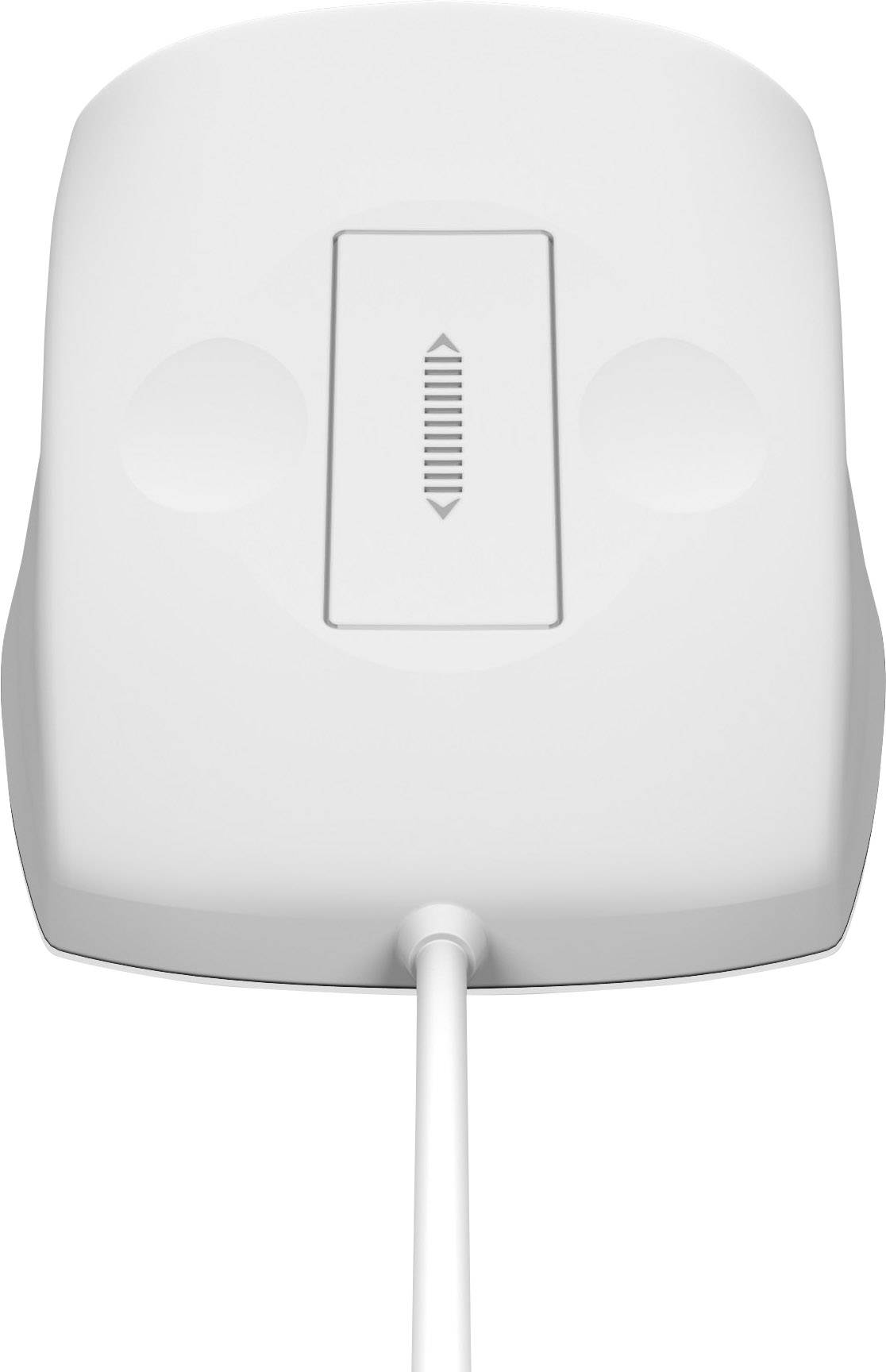 Keysonic KSM-5030M-W Maus USB Weiß 3 Tasten Spritzwassergeschützt, Staubgeschützt