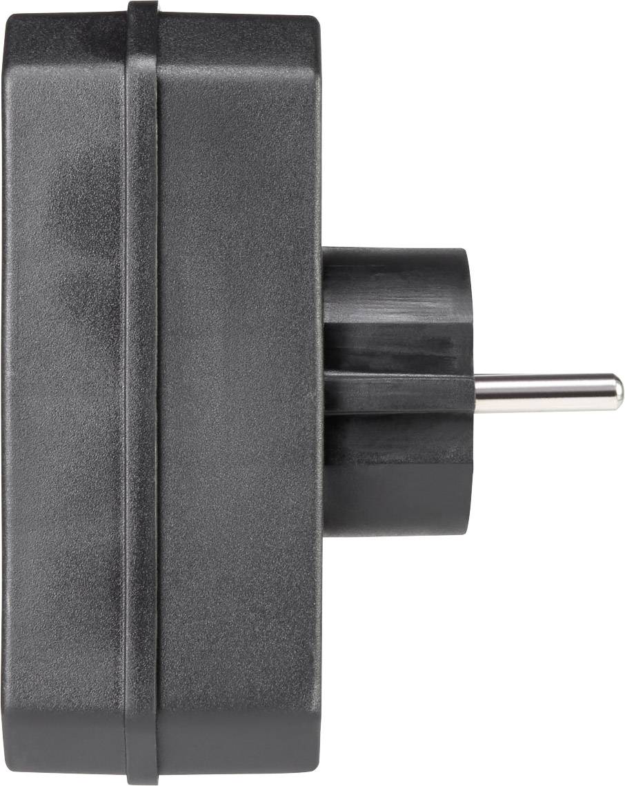 Basetech 1595908 ück Steckdosen-Verteiler Schwarz