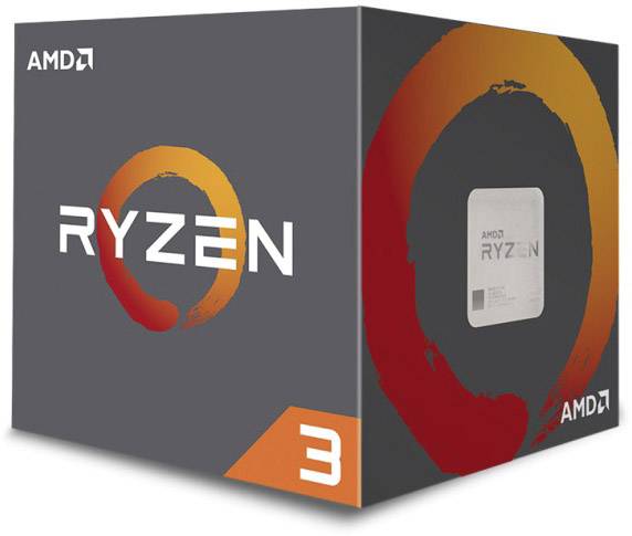 AMD Ryzen 3 1200 4 x 3.1 GHz Quad Core Prozessor (CPU) Boxed Sockel: AM4 65 W